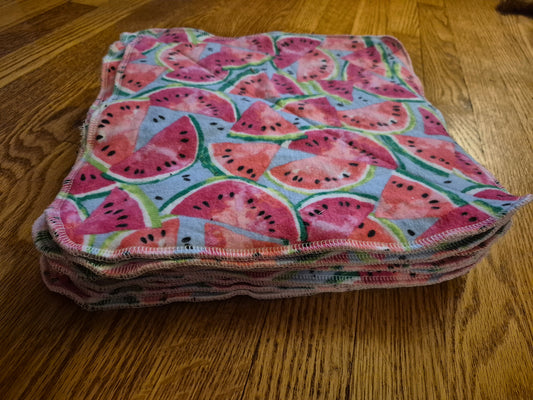 Reusable Papertowels - watermelon