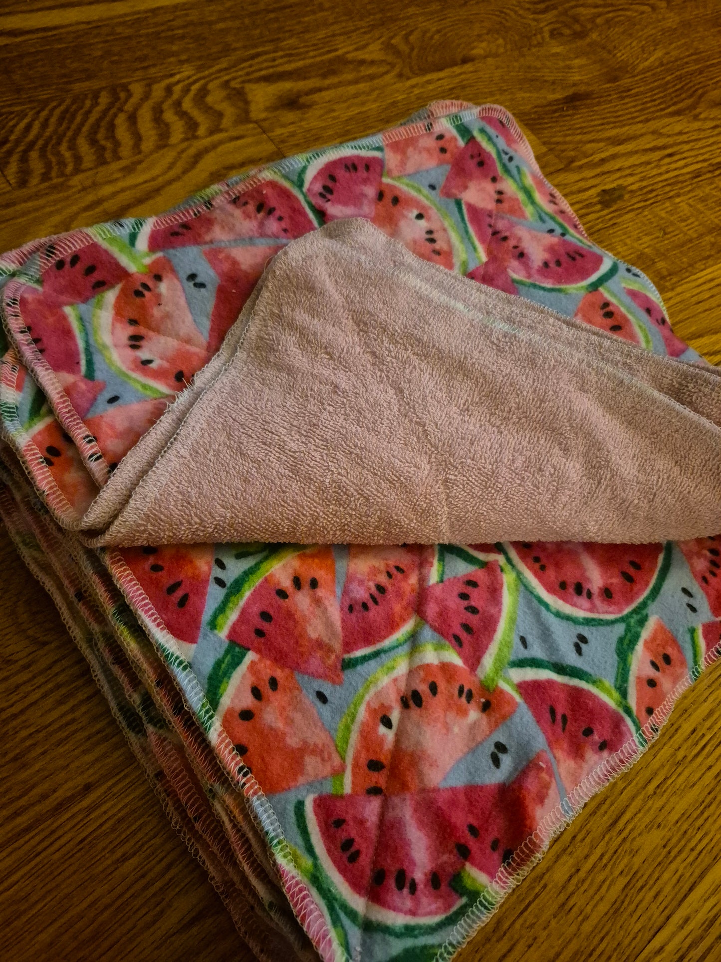Reusable Papertowels - watermelon